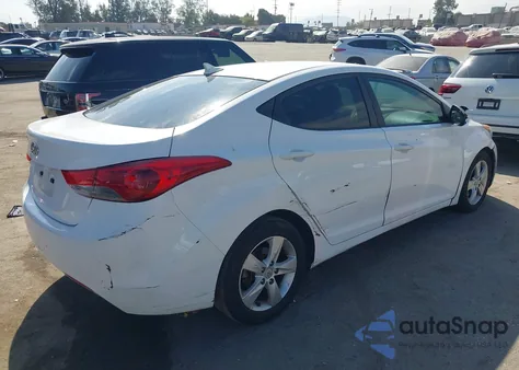 2013 Hyundai Elantra Gls из США, поврежденный, VIN 5NPDH4AE4DH331328